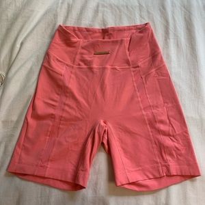 Gymshark biker shorts hot pink
